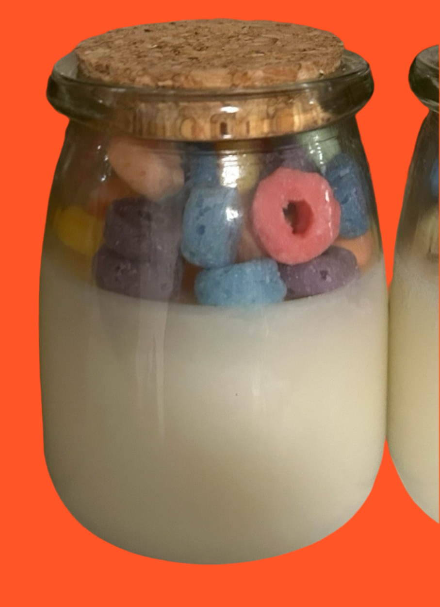 Cereal Jar Loop Candle
