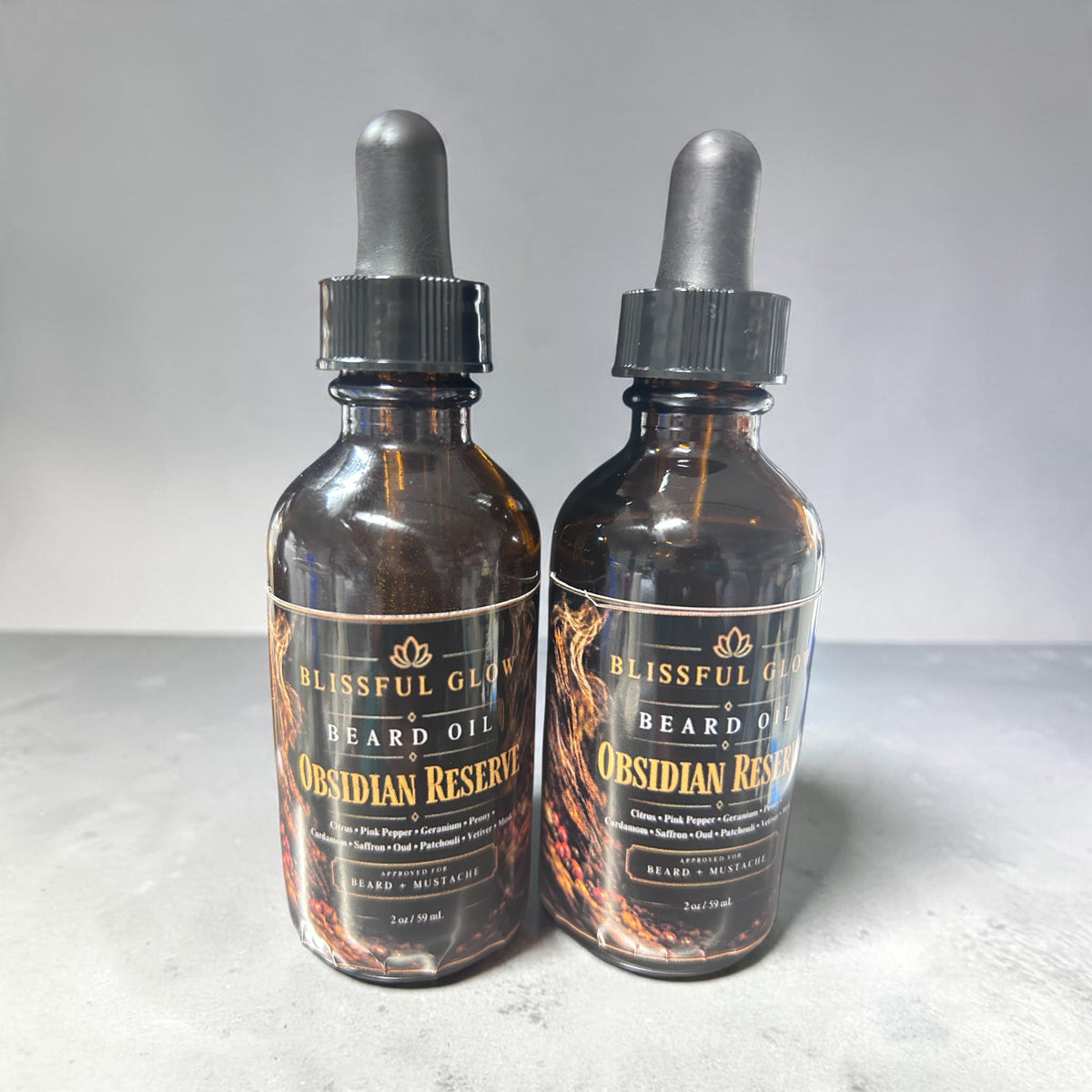 Obsidian Reserve Beard Oil | 2 fl oz