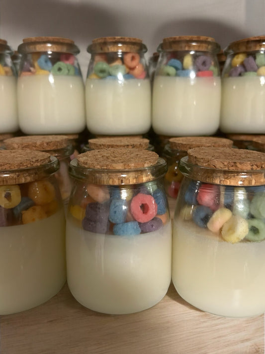 Cereal Jar Loop Candle