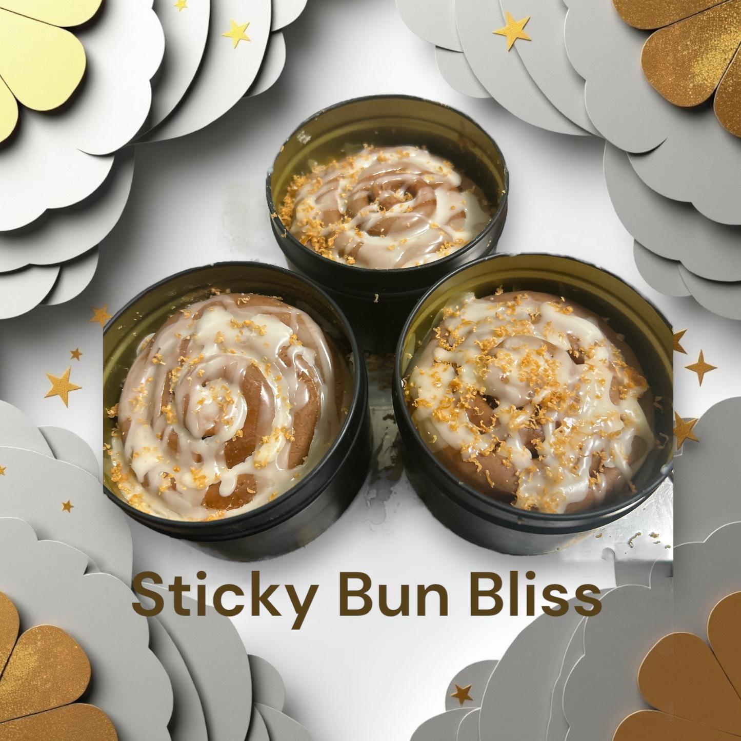 Sticky Bun Bliss Wickless