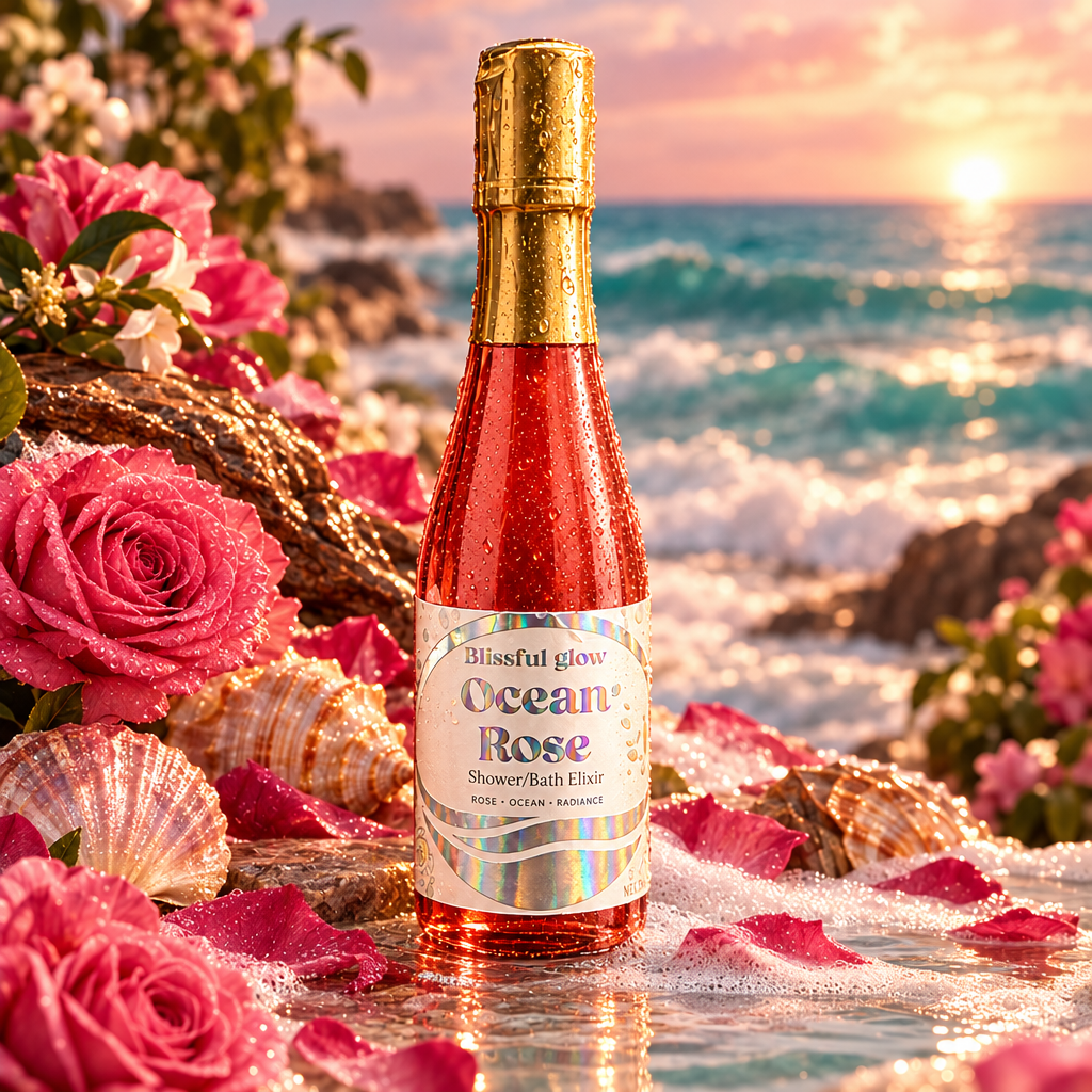Ocean Rose Shower and Bath Elixir