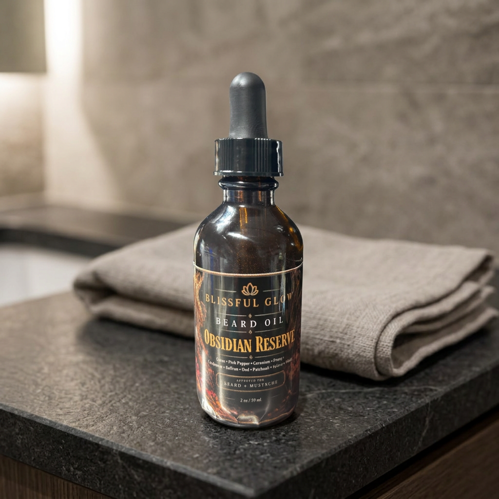 Obsidian Reserve Beard Oil | 2 fl oz