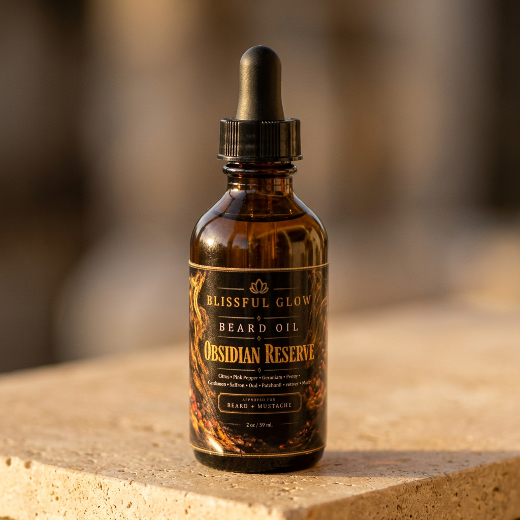 Obsidian Reserve Beard Oil | 2 fl oz