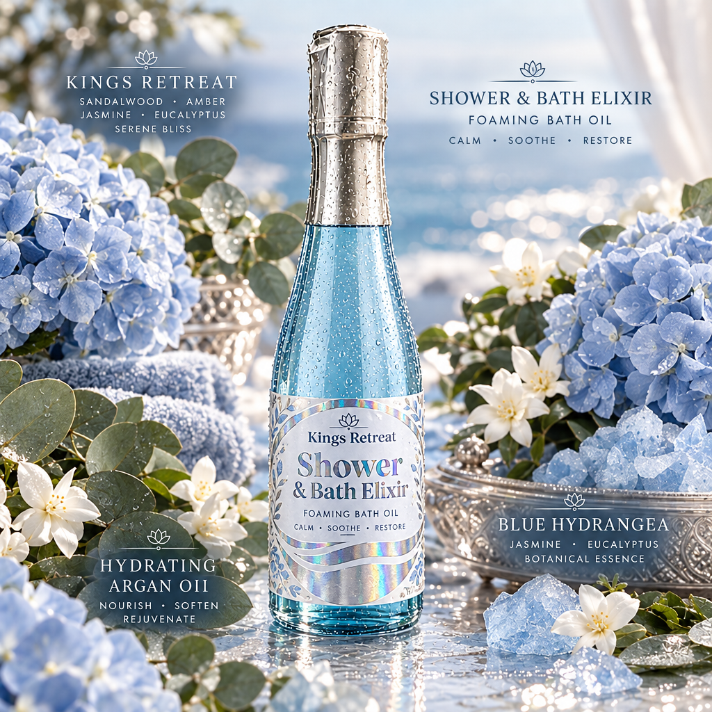 Kings Retreat Shower and Bath Elixir