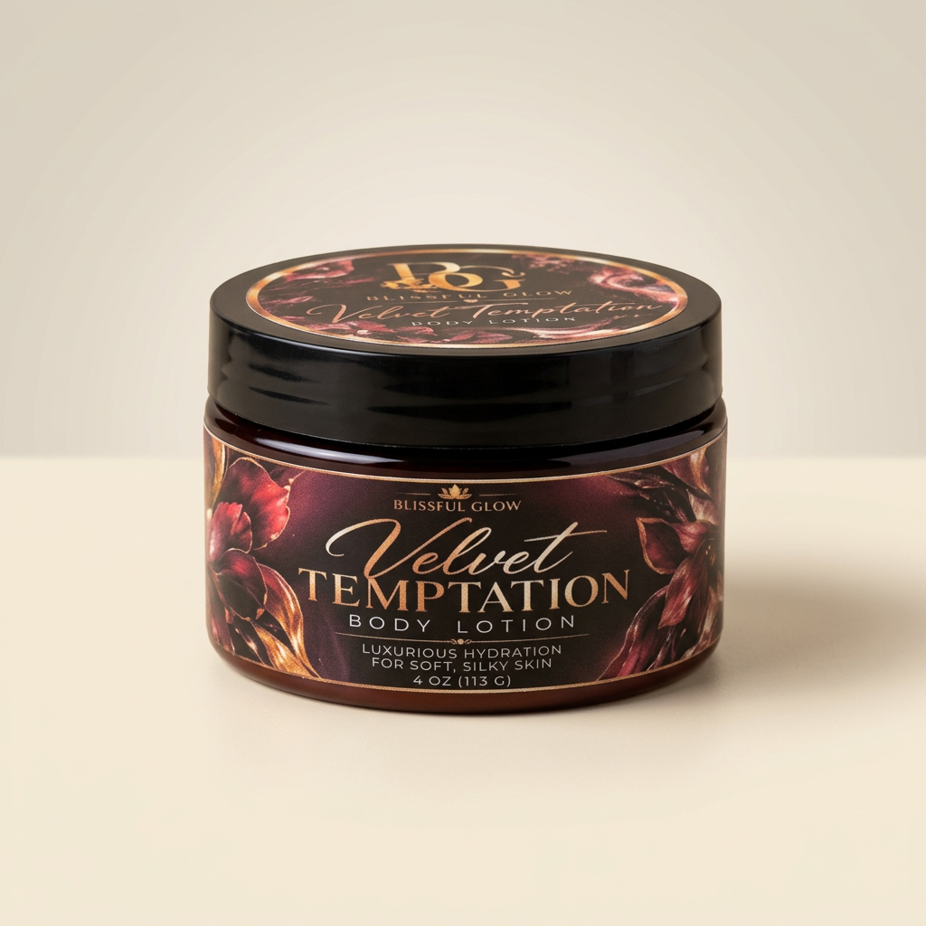 Velvet Temptation Shea Butter Body Lotion | 4 oz