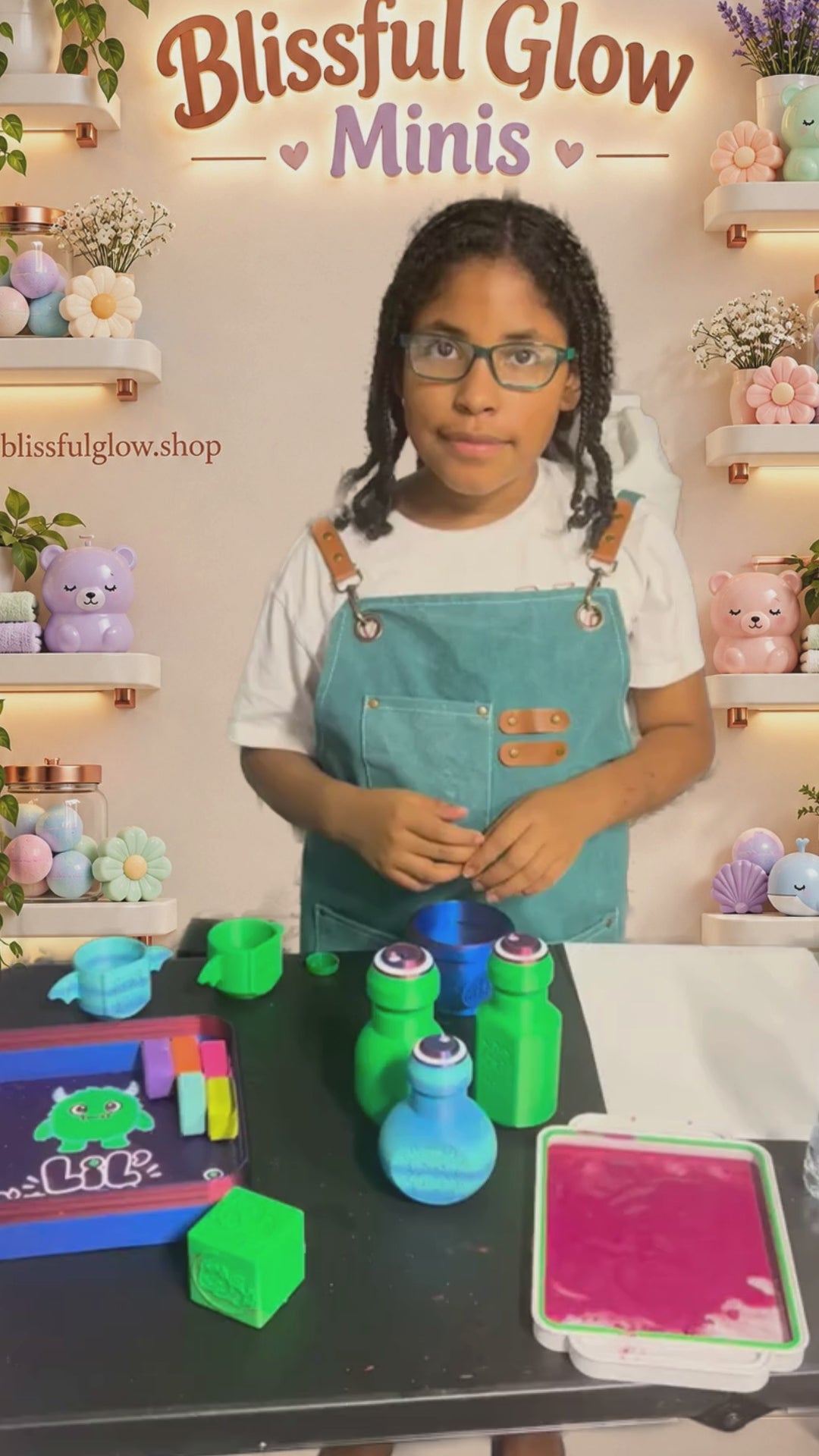 Blissful Glow Minis | Lil’ Monsters Activity Set — Preorder
